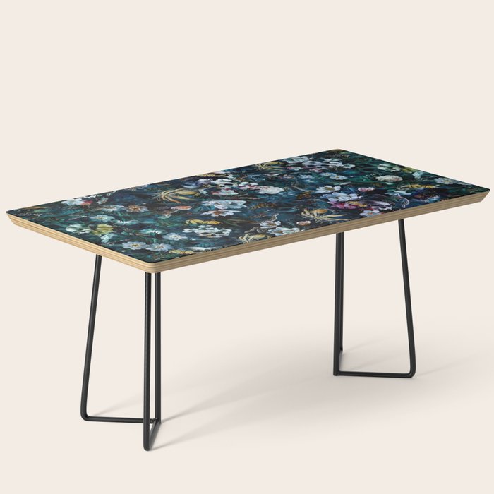 Skull Snake and Flowers Coffee Table Gallery Image 1