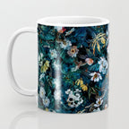 Skull Snake and Flowers Coffee Mug Gallery Image 3