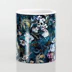 Skull Snake and Flowers Coffee Mug Gallery Image 4