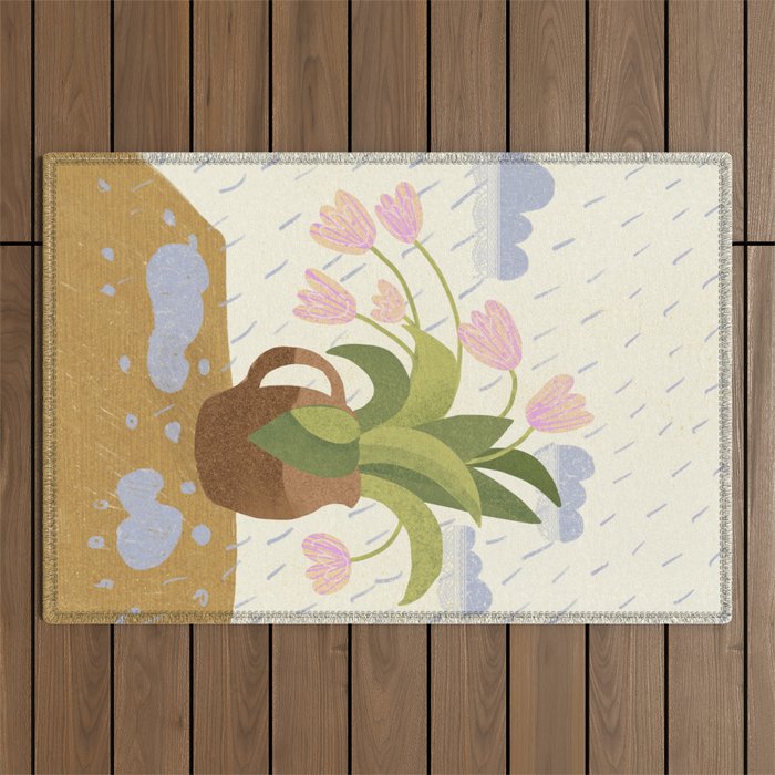 Rain Saves from Burning Out Outdoor Rug Gallery Image 1