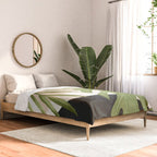 Abstract Art Tropical Leaves 21 Comforter Gallery Image 2