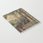 Antique 17th Century Chateau of Monceaux French Tapestry Notebook Gallery Image 2