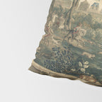 Antique 17th Century Chateau of Monceaux French Tapestry Pillow Sham Gallery Image 4
