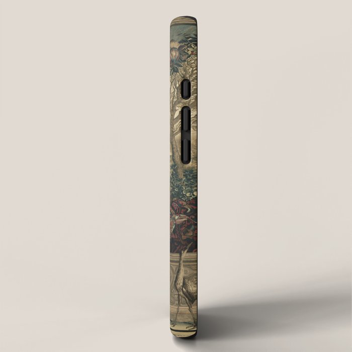 Antique 17th Century Chateau of Monceaux French Tapestry iPhone Case Gallery Image 2