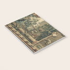 Antique 17th Century Chateau of Monceaux French Tapestry Notebook Gallery Image 3