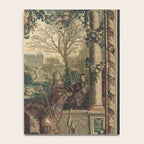 Antique 17th Century Chateau of Monceaux French Tapestry Notebook Gallery Image 4