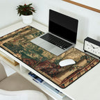 Antique 17th Century Chateau of Monceaux French Tapestry Desk Mat Gallery Image 2