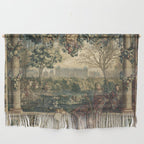 Antique 17th Century Chateau of Monceaux French Tapestry Wall Hanging Gallery Image 1