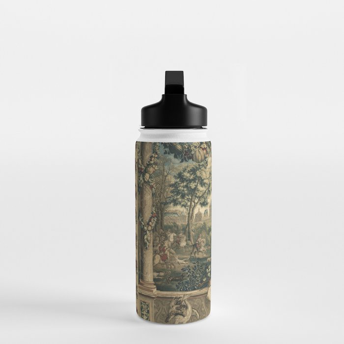 Antique 17th Century Chateau of Monceaux French Tapestry Water Bottle Gallery Image 3
