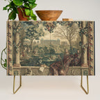 Antique 17th Century Chateau of Monceaux French Tapestry Credenza Gallery Image 1