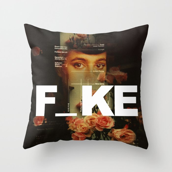 F_ke Throw Pillow Gallery Image 6