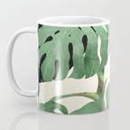 Tropical Leaves- Abstract Art  Coffee Mug Gallery Image 3