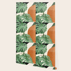 Tropical Leaves- Abstract Art  Wallpaper Gallery Image 2