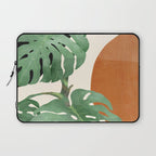 Tropical Leaves- Abstract Art  Laptop Sleeve Gallery Image 1