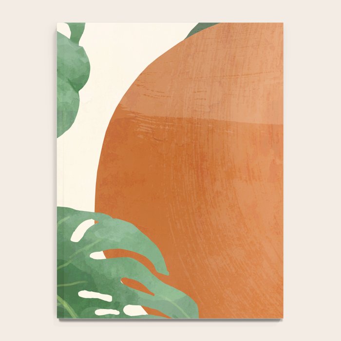 Tropical Leaves- Abstract Art  Notebook Gallery Image 4