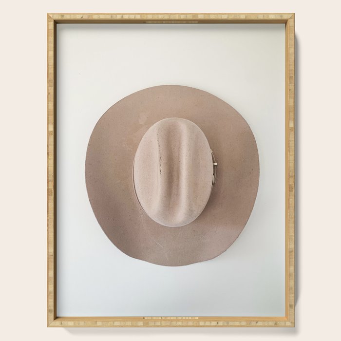 Cowboy Hat Wall Art Serving Tray Gallery Image 1