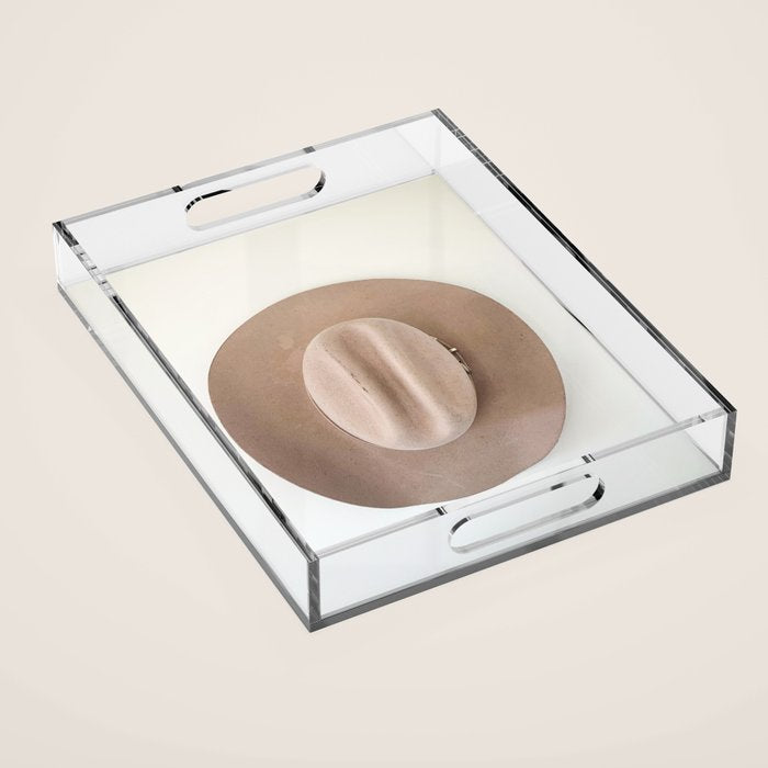 Cowboy Hat Wall Art Acrylic Tray Gallery Image 1