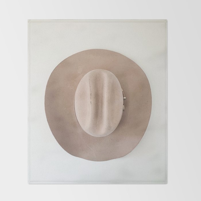 Cowboy Hat Wall Art Throw Blanket Gallery Image 2
