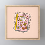 Gemini Notebook Mini Art Print Gallery Image 1