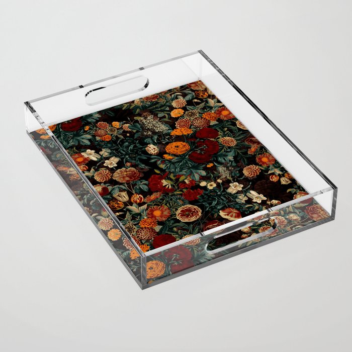 EXOTIC GARDEN - NIGHT XXI Acrylic Tray Gallery Image 1
