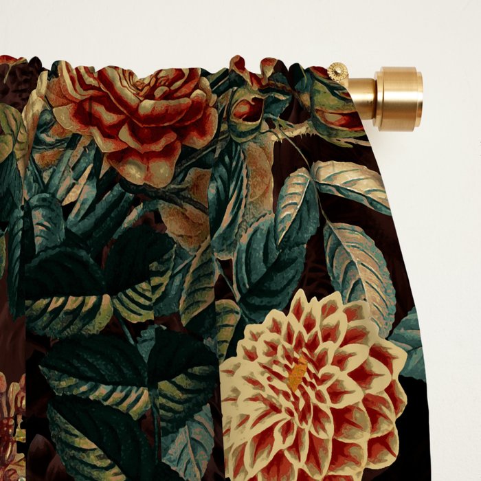 EXOTIC GARDEN - NIGHT XXI Window Curtain Gallery Image 2