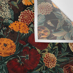 EXOTIC GARDEN - NIGHT XXI Wall Tapestry Gallery Image 3