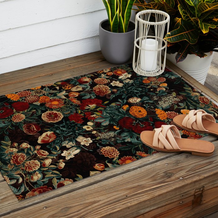 EXOTIC GARDEN - NIGHT XXI Outdoor Rug Gallery Image 2