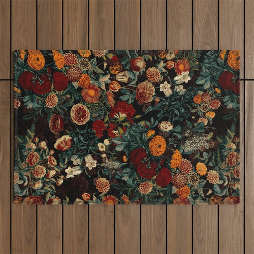 Exotic Garden - Night Xxi Outdoor Rug Gallery Image 1