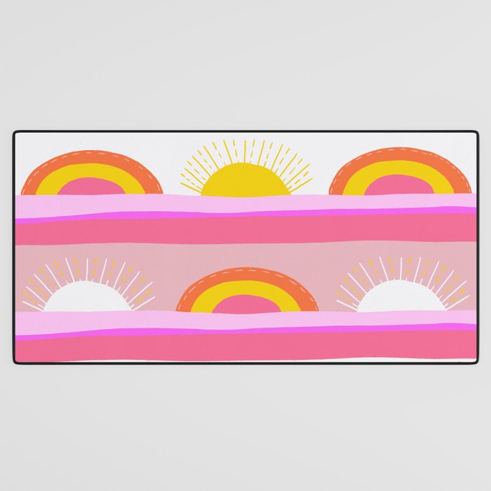 sunrise, sunset Desk Mat Gallery Image 3