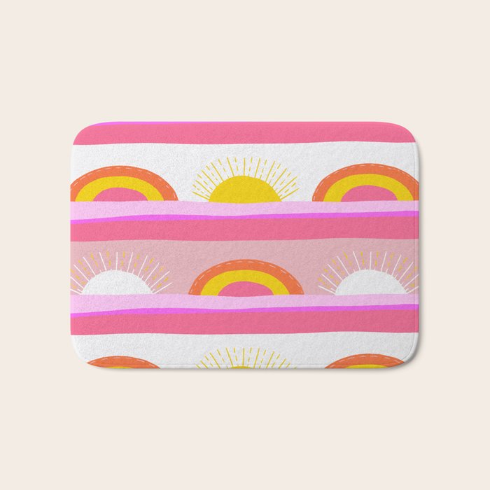 sunrise, sunset Bath Mat Gallery Image 1