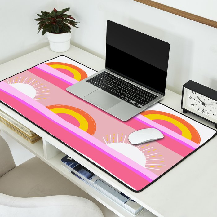 sunrise, sunset Desk Mat Gallery Image 2