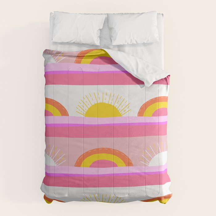 sunrise, sunset Comforter Gallery Image 6