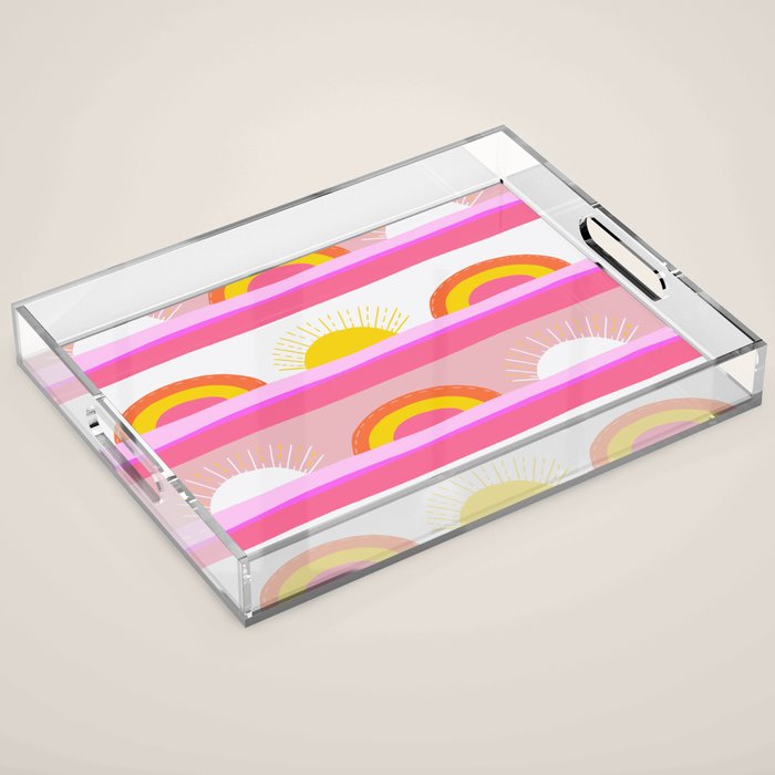sunrise, sunset Acrylic Tray Gallery Image 1