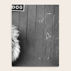 Beware of Dog black and white photograph of attack lion humorous black and white photography Notebook Gallery Image 4