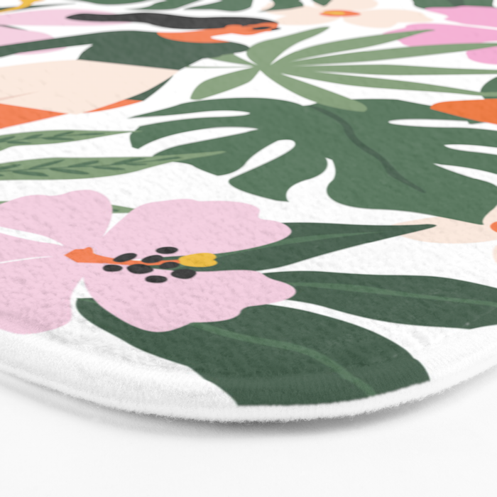Surfing in garden Bath Mat Gallery Image 3