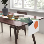 Surfing in garden Table Runner Gallery Image 2