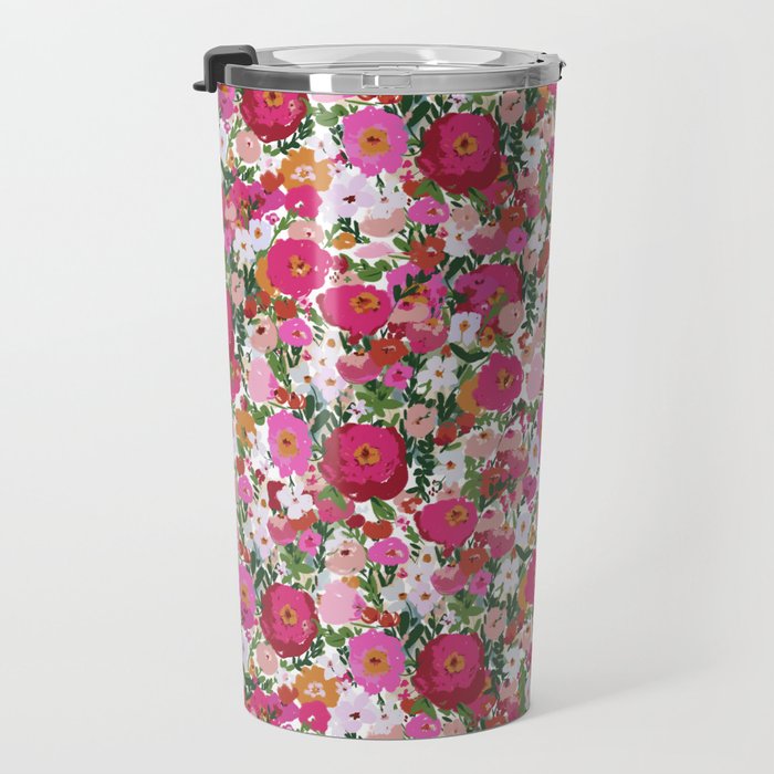 Never too many flowers Travel Mug Gallery Image 3