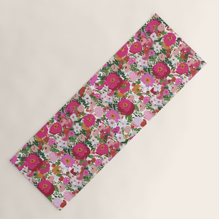 Never too many flowers Yoga Mat Gallery Image 1