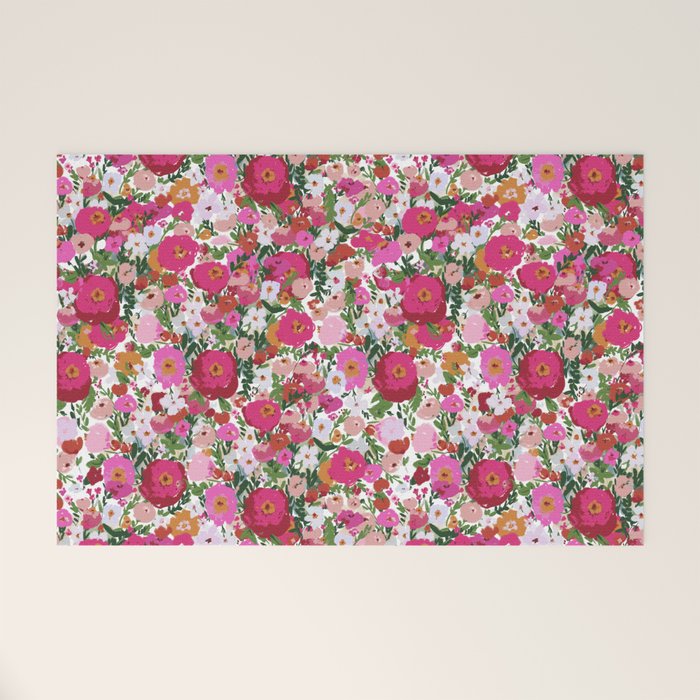 Never too many flowers Welcome Mat Gallery Image 1