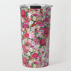 Never too many flowers Travel Mug Gallery Image 1