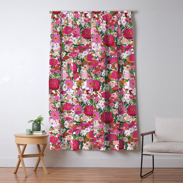 Never too many flowers Window Curtain Gallery Image 5