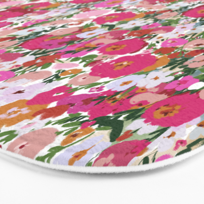 Never too many flowers Bath Mat Gallery Image 3