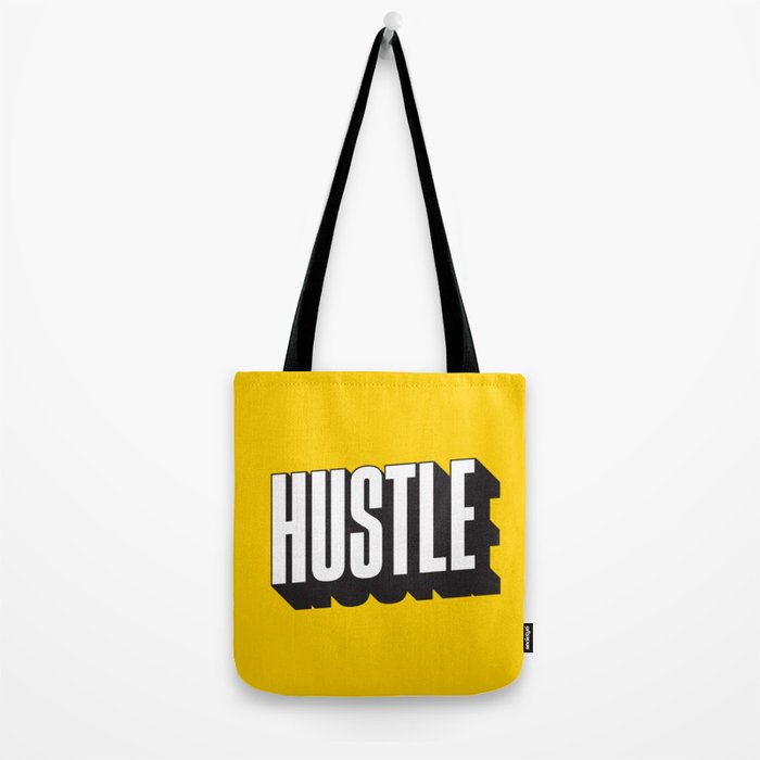 Hustle Pop Art Tote Bag Gallery Image 2