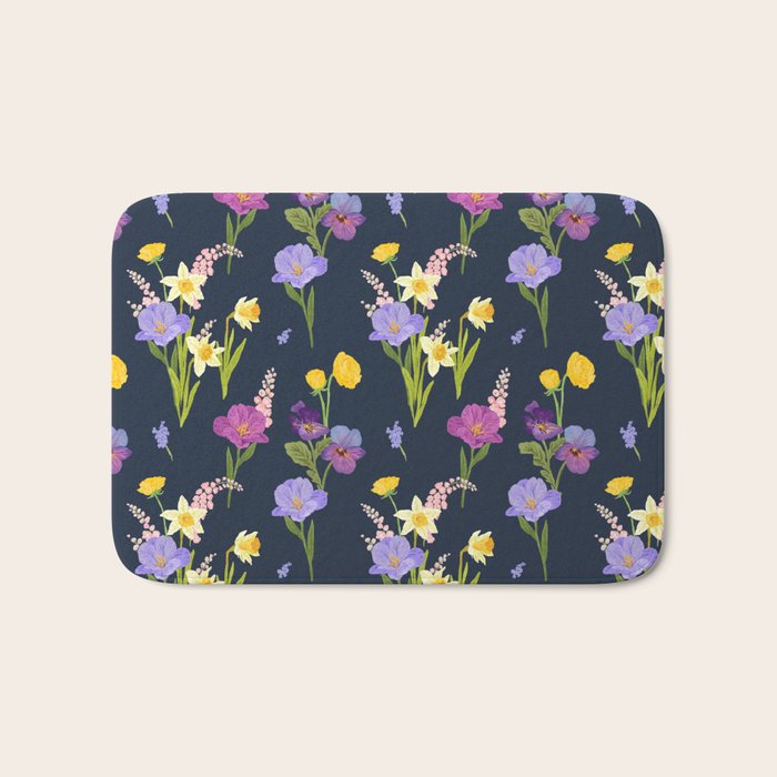 Floral Abundance Bath Mat Gallery Image 1