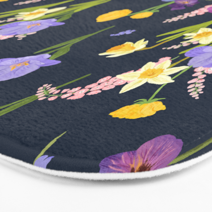 Floral Abundance Bath Mat Gallery Image 3