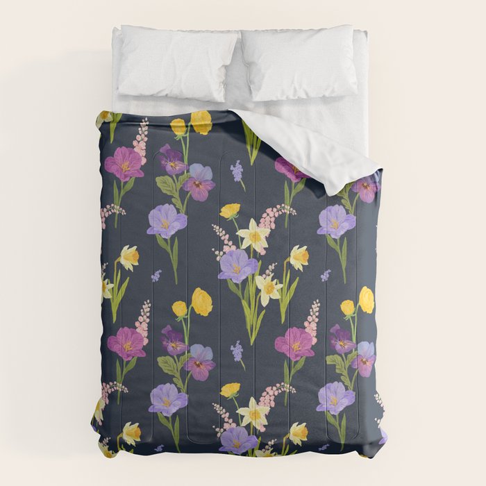 Floral Abundance Comforter Gallery Image 1