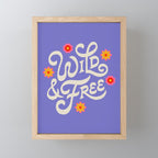 Wild and Free Mini Art Print Gallery Image 1