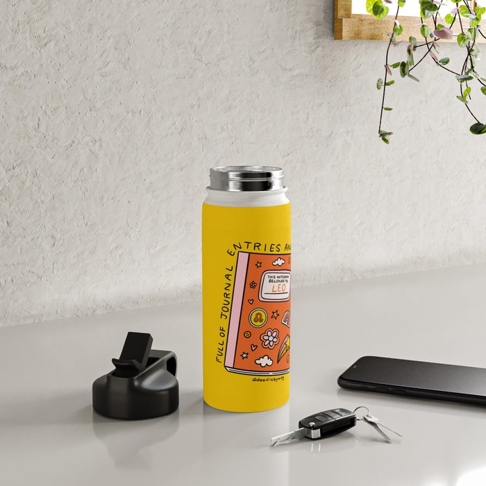 Leo Notebook Water Bottle Gallery Image 4