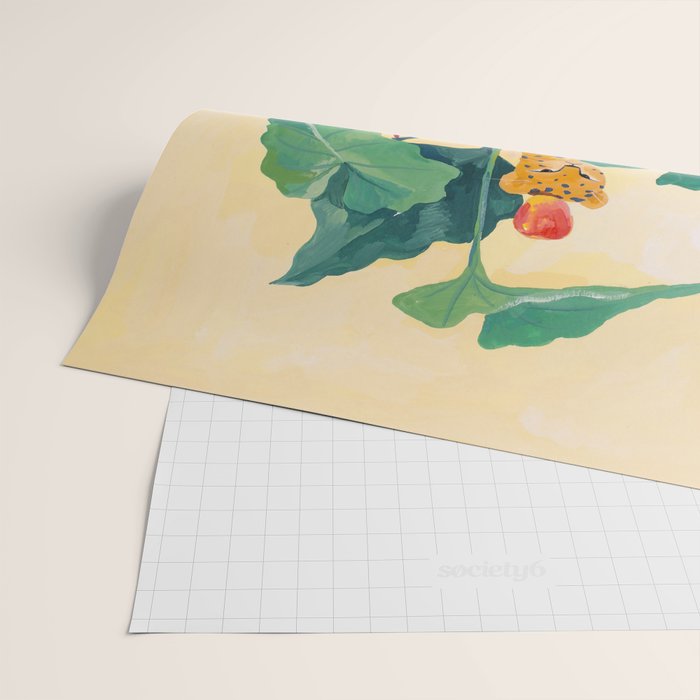 Cheetah and Apples Wrapping Paper Gallery Image 2