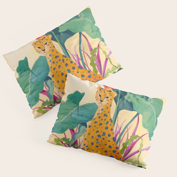 Cheetah and Apples Pillow Sham Gallery Image 3